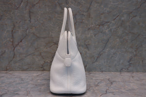 HERMES／エルメス ボリード31 トリヨンクレマンス ホワイト □H刻印 ショルダーバッグ 700070294