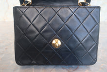 画像をギャラリービューアに読み込む, CHANEL/シャネル ミニマトラッセシングルフラップチェーンショルダーバッグ ラムスキン ブラック/ゴールド金具 ショルダーバッグ 700120252
