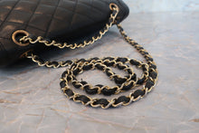 画像をギャラリービューアに読み込む, CHANEL/シャネル パリ限定マトラッセダブルフラップチェーンショルダーバッグ ラムスキン ブラック/ゴールド金具 ショルダーバッグ 700100119
