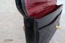 画像をギャラリービューアに読み込む, CHANEL/シャネル パリ限定マトラッセダブルフラップチェーンショルダーバッグ ラムスキン ブラック/ゴールド金具 ショルダーバッグ 700100119
