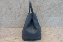 Load image into Gallery viewer, HERMES  GARDEN PARTY PM Negonda leather Blue tempete □R Engraving Tote bag 700060010

