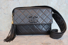 画像をギャラリービューアに読み込む, CHANEL/シャネル マトラッセフリンジショルダーバッグ ラムスキン ブラック/ゴールド金具 ショルダーバッグ 800090173
