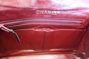 CHANEL Paris Limited Mini Matelasse double flap chain shoulder bag Lambskin Black/Gold hadware Shoulder bag 600050155