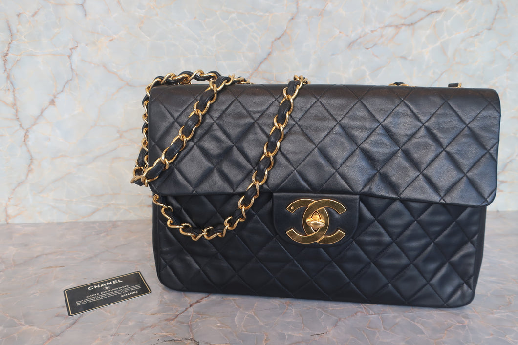 CHANEL/シャネル デカマトラッセシングルフラップチェーンショルダー