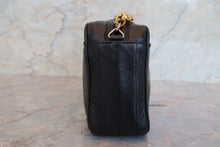 Load image into Gallery viewer, CHANEL CC mark fringe chain shoulder bag Lambskin Black/Gold hadware Shoulder bag 700090088
