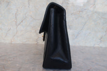 画像をギャラリービューアに読み込む, CHANEL/シャネル デカマトラッセシングルフラップチェーンショルダーバッグ ラムスキン ブラック/ゴールド金具 ショルダーバッグ 700120231
