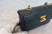画像をギャラリービューアに読み込む, CHANEL/シャネル ミニマトラッセチェーンショルダーバッグ ラムスキン ブラック/ゴールド金具 ショルダーバッグ 800060188
