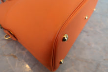 画像をギャラリービューアに読み込む, HERMES／エルメス ボリード31 ヴォーガリバー オレンジ □B刻印 ショルダーバッグ 800020069

