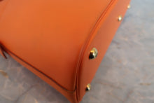 画像をギャラリービューアに読み込む, HERMES／エルメス ボリード31 ヴォーガリバー オレンジ □B刻印 ショルダーバッグ 800020069
