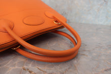 画像をギャラリービューアに読み込む, HERMES／エルメス ボリード31 ヴォーガリバー オレンジ □B刻印 ショルダーバッグ 800020069
