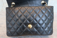 画像をギャラリービューアに読み込む, CHANEL/シャネル マトラッセチェーンショルダーバッグ ラムスキン ブラック/ゴールド金具 ショルダーバッグ 700100123
