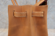 将图片加载到图库查看器，HERMES BIRKIN 40 Box carf leather Natural 〇Z刻印 Hand bag 600100048
