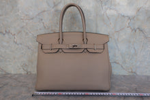 画像をギャラリービューアに読み込む, HERMES／エルメス バーキン30 トゴ トゥルティエールグレー □N刻印 ハンドバッグ 800090189
