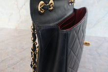 画像をギャラリービューアに読み込む, CHANEL/シャネル デカマトラッセシングルフラップチェーンショルダーバッグ ラムスキン ブラック/ゴールド金具 ショルダーバッグ 700120231
