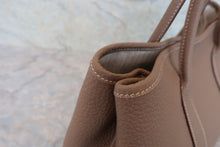 将图片加载到图库查看器，HERMES GARDEN PARTY TPM Negonda leather Etoupe gray □Q刻印 Tote bag 800070136
