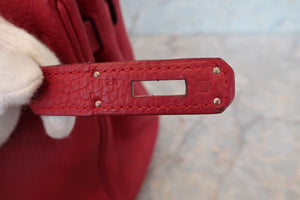 HERMES／エルメス バーキン30 トゴ ルージュガランス □M刻印 ハンドバッグ 700060284
