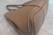 将图片加载到图库查看器，HERMES GARDEN PARTY TPM Negonda leather Etoupe gray □Q刻印 Tote bag 800070136
