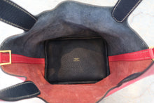 Load image into Gallery viewer, HERMES PICOTIN LOCK CASAQUE PM Clemence leather Rose extreme/Blue nuit D Engraving Hand bag 700110168
