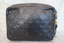 画像をギャラリービューアに読み込む, CHANEL/シャネル マトラッセフリンジチェーンショルダーバッグ ラムスキン ブラック/ゴールド金具 ショルダーバッグ 700100122
