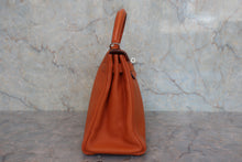 將圖片載入圖庫檢視器 HERMES／エルメス ケリー28 トリヨンクレマンス オレンジ ショルダーバッグ 800020129
