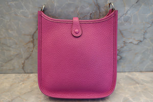 HERMES EVELYNE TPM Clemence leather Magnolia C刻印 Shoulder bag 600100113