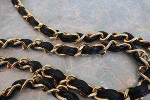 CHANEL Big Matelasse single flap chain shoulder bag Lambskin Black/Gold hadware Shoulder bag 700090066
