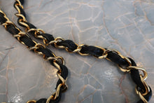 Load image into Gallery viewer, CHANEL Big Matelasse single flap chain shoulder bag Lambskin Black/Gold hadware Shoulder bag 700090066
