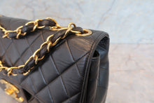 画像をギャラリービューアに読み込む, CHANEL/シャネル 中マトラッセシングルフラップチェーンショルダーバッグ ラムスキン ブラック/ゴールド金具 ショルダーバッグ 700030114
