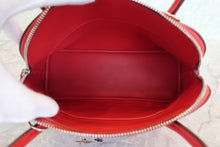 将图片加载到图库查看器，HERMES／BOLIDE 27 Epsom leather Rouge casaque T刻印 Shoulder bag 800080048
