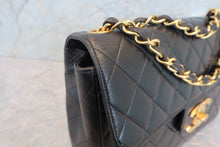 画像をギャラリービューアに読み込む, CHANEL/シャネル 中マトラッセシングルフラップチェーンショルダーバッグ ラムスキン ブラック/ゴールド金具 ショルダーバッグ 700030114
