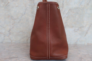 HERMES GARDEN PARTY PM Negonda leather Brown □K刻印  Tote bag 600070007