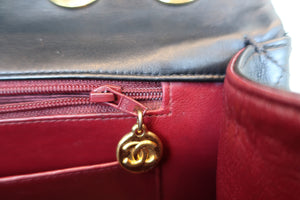 CHANEL Big Matelasse single flap chain shoulder bag Lambskin Black/Gold hadware Shoulder bag 700090066