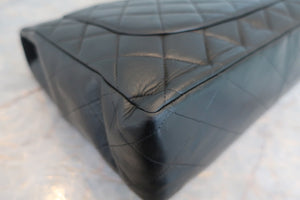 CHANEL/シャネル 中マトラッセシングルフラップチェーンショルダーバッグ ラムスキン ブラック/ゴールド金具 ショルダーバッグ 700030114