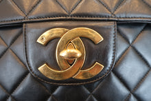 画像をギャラリービューアに読み込む, CHANEL/シャネル 中マトラッセシングルフラップチェーンショルダーバッグ ラムスキン ブラック/ゴールド金具 ショルダーバッグ 700030114
