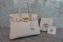 画像をギャラリービューアに読み込む, HERMES／エルメス バーキン30 トゴ クレ T刻印 ハンドバッグ 800080060
