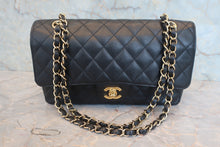 画像をギャラリービューアに読み込む, CHANEL/シャネル マトラッセＷフラップＷチェーンショルダーバッグ キャビアスキン ブラック/ゴールド金具 ショルダーバッグ 800030089
