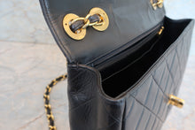 画像をギャラリービューアに読み込む, CHANEL/シャネル 中マトラッセシングルフラップチェーンショルダーバッグ ラムスキン ブラック/ゴールド金具 ショルダーバッグ 700030114

