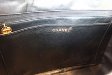 画像をギャラリービューアに読み込む, CHANEL/シャネル 中マトラッセシングルフラップチェーンショルダーバッグ ラムスキン ブラック/ゴールド金具 ショルダーバッグ 700030114
