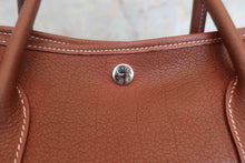 Load image into Gallery viewer, HERMES GARDEN PARTY PM Negonda leather Brown □K Engraving Tote bag 600070007
