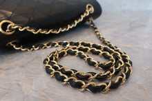 画像をギャラリービューアに読み込む, CHANEL/シャネル マトラッセWフラップWチェーンショルダーバッグ ラムスキン ブラック/ゴールド金具 ショルダーバッグ 700100120
