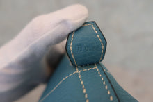 将图片加载到图库查看器，HERMES／BOLIDE 31 Clemence leather Blue jean □I刻印 Shoulder bag 600040100

