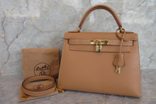 將圖片載入圖庫檢視器 HERMES／エルメス ケリー28 クシュベル ナチュラル □B刻印 ショルダーバッグ 700050218
