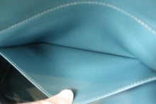 将图片加载到图库查看器，HERMES／BOLIDE 31 Clemence leather Blue jean □I刻印 Shoulder bag 600040100
