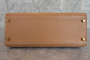 HERMES／エルメス ケリー28 クシュベル ナチュラル □B刻印 ショルダーバッグ 700050218