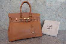 画像をギャラリービューアに読み込む, HERMES／エルメス バーキン35 クシュベル ナチュラル □C刻印 ハンドバッグ 800080081
