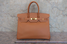 画像をギャラリービューアに読み込む, HERMES／エルメス バーキン35 クシュベル ナチュラル □C刻印 ハンドバッグ 800080081
