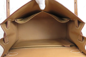 HERMES／エルメス ケリー28 クシュベル ナチュラル □B刻印 ショルダーバッグ 700050218