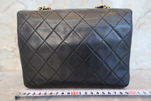 画像をギャラリービューアに読み込む, CHANEL/シャネル ミニマトラッセシングルフラップチェーンショルダーバッグ ラムスキン ブラック/ゴールド金具 ショルダーバッグ 700100117
