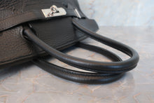 将图片加载到图库查看器，HERMES BIRKIN 30 Clemence leather Black □I刻印 Black 600100168
