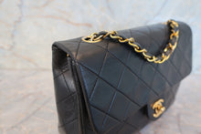 画像をギャラリービューアに読み込む, CHANEL/シャネル ミニマトラッセシングルフラップチェーンショルダーバッグ ラムスキン ブラック/ゴールド金具 ショルダーバッグ 700100117
